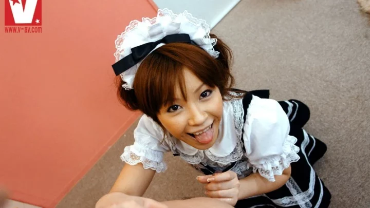 Screenshot 1 from VICD-193 Matsu Sumire: Sucking and Licking the Man’s Dick After Ejaculation, Making Him Cum Hard Again, Baba★za★ Babii