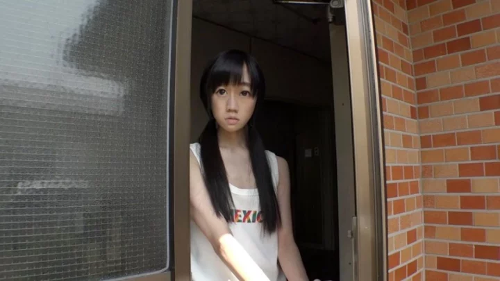 Screenshot 1 from KTKL-034 Hanasaki Hana: The Super Busty Teen with Huge Breasts Secretly Sucks Off the Local Delinquent in Her Apartment in Kitakanto