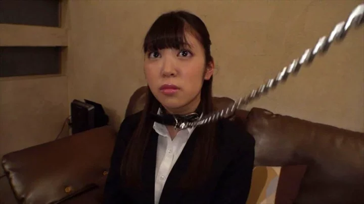 Screenshot 2 from ENKI-027 Kagami Sara: Live-In Maid Sara, Today Also Sucked Off and Punished – Raw Vaginal Meat Urinal… Tied, Irritation Gag, Slender Doku Enkai Deep Throating