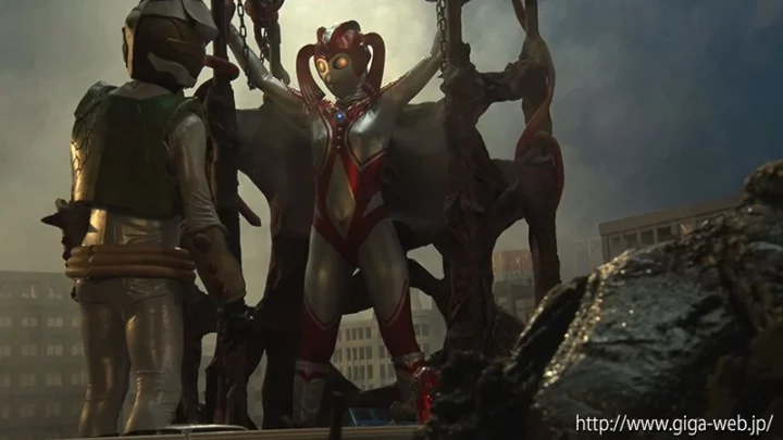 Screenshot 3 from DHRY-14 Rei Hanamiya: Action Heroine 13 Hyper Mammy Giant GIGA