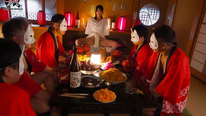 Screenshot 3 from DSOD-090 藤条夏：连续三天不停地受孕，穿着白色制服的她疯狂，作为女神的逆流受精