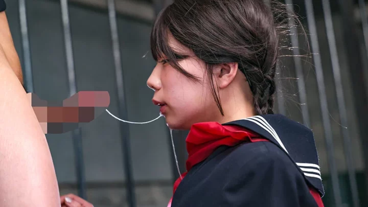 Screenshot 4 from SVCAO-026 J〇 纯白 - 一名年轻女孩被高薪兼职广告欺骗，被强力磁铁困在钢墙上并受到羞辱.. 射精羞辱 -Kura- CHAOS-