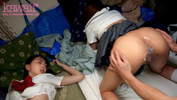Screenshot 5 from CAWD-983 Kitaoka Karin: Deep Throating the Adorable Idol Wife Who Got Pregnant After 73 Ejaculations Without Condoms in a Neighbor’s Cluttered Room