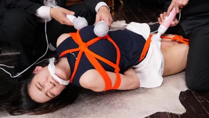 Screenshot 5 from DBZC-003 Hasumi Kurea: The Woman Who Was Interrogated, Madness & Serenaade vol.2 – The Moment of Screaming Memories and Devilish Sensual Torture, Costume Office Lady / Secretary