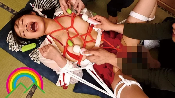 Screenshot 6 from SORA-245 Takanashi Yua: The Initiation of a Sealed Shrine Maiden, Unleashing Her Hidden Lust – Big Tits, Piss Play, 3P by Yama To Sora