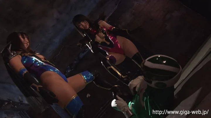 GHKR-94 藤波サトリ ヒロイン 洗脳: 邪悪な女戦士ヴェルマリア & ヴェルローズの侮辱と屈辱 のスクリーンショット 6