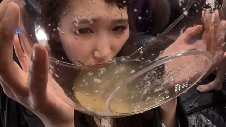 Screenshot 8 from NEOB-001 Mihara Honoka: Awakening Flesh Machine – 85 Ejaculations of Sperm and Urine, Drink-and-Piss Sex, NEOBLACK Bukkake