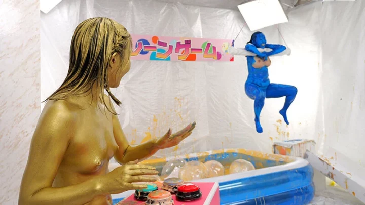 Screenshot 9 from RCTD-716 Yokoyama Natsuki ROCKET 18th Anniversary Work: Splashing into the Pool! Wet & Messy (WAM) Human Clean Game, Becoming a Bodysuit-Covered Mega Clean Game Arm to Gobble Up the Slut! Akagi Honami Wet & Messy (Fetish) Rocket
