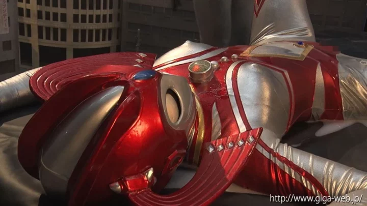 Screenshot 12 from DHRY-14 Rei Hanamiya: Action Heroine 13 Hyper Mammy Giant GIGA