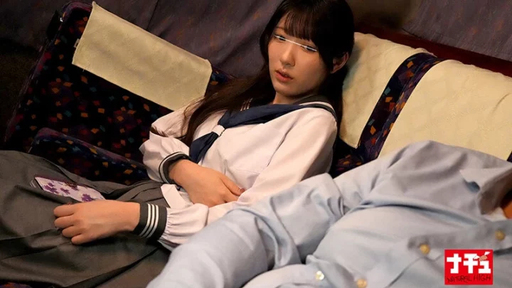 Screenshot 13 from NHDTC-254: 밤 통근 버스에서 내가 자고 있는 동안 손가락이 내 몸에 들어왔다 – 약한 고등학생 소녀 5, 초대형 사정 스페셜, 여학생 치칸