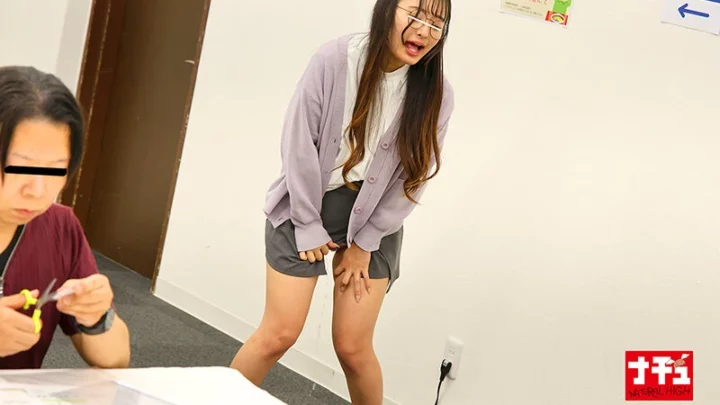 Screenshot 14 from NHDTC-184: A Sensitive Girl’s Special Library Encounter – Moaning Silently, Overflowing with Love Fluid, Overwhelmed by an Irresistible Coworker in a Full-Service Job – Humiliation Bukkake Natural High