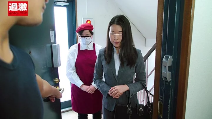 Screenshot 16 from NHDTB-530 Arimura Nozomi: The OL Who Came to Apologize Was Taken to the Underground Room, Her Ass Was Opened by Anal Sex, and She Thanked Me While Getting a Shoulder Massage