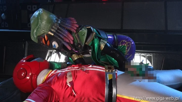 Screenshot 17 from GHMT-76 Miori Hara Heel Turn: The Devilish Female Monster Nurse – Explosion Battle Team Tiger Man’s Final Combat GIGA