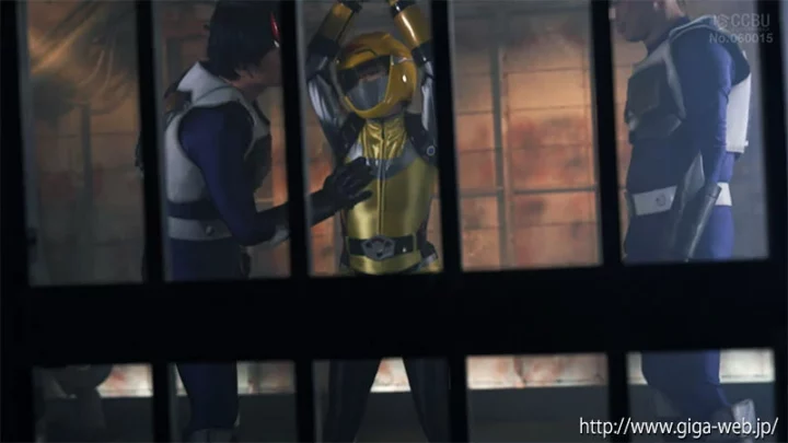 Screenshot 18 aus SPSE-92 Moa Wakatsuki (Wakatsuki Moa) Heldin Ero Pinch Omnibus Special Sentai Go Breakers Gelber Brecher GIGA