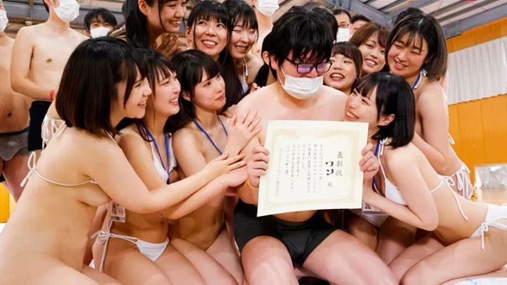 Screenshot 20 aus SDJS-123 SOD weibliche Angestellte Fan Thanksgiving Neue Mitarbeiter Bustour! 2021 Ist es so viel in Ordnung!? Alle sind begeistert SP mit insgesamt 111 Ejakulationen Shimizu Kaede SOD Jouko Shain